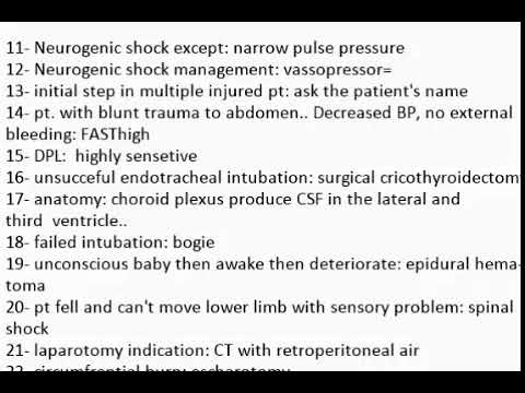 atls questions and answers